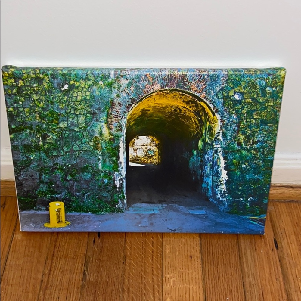 TUNNEL DE LA VIDA Old San Juan PR photo on canvas
